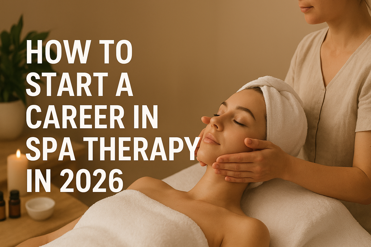 How to Start a Career in Spa Therapy in 2026
