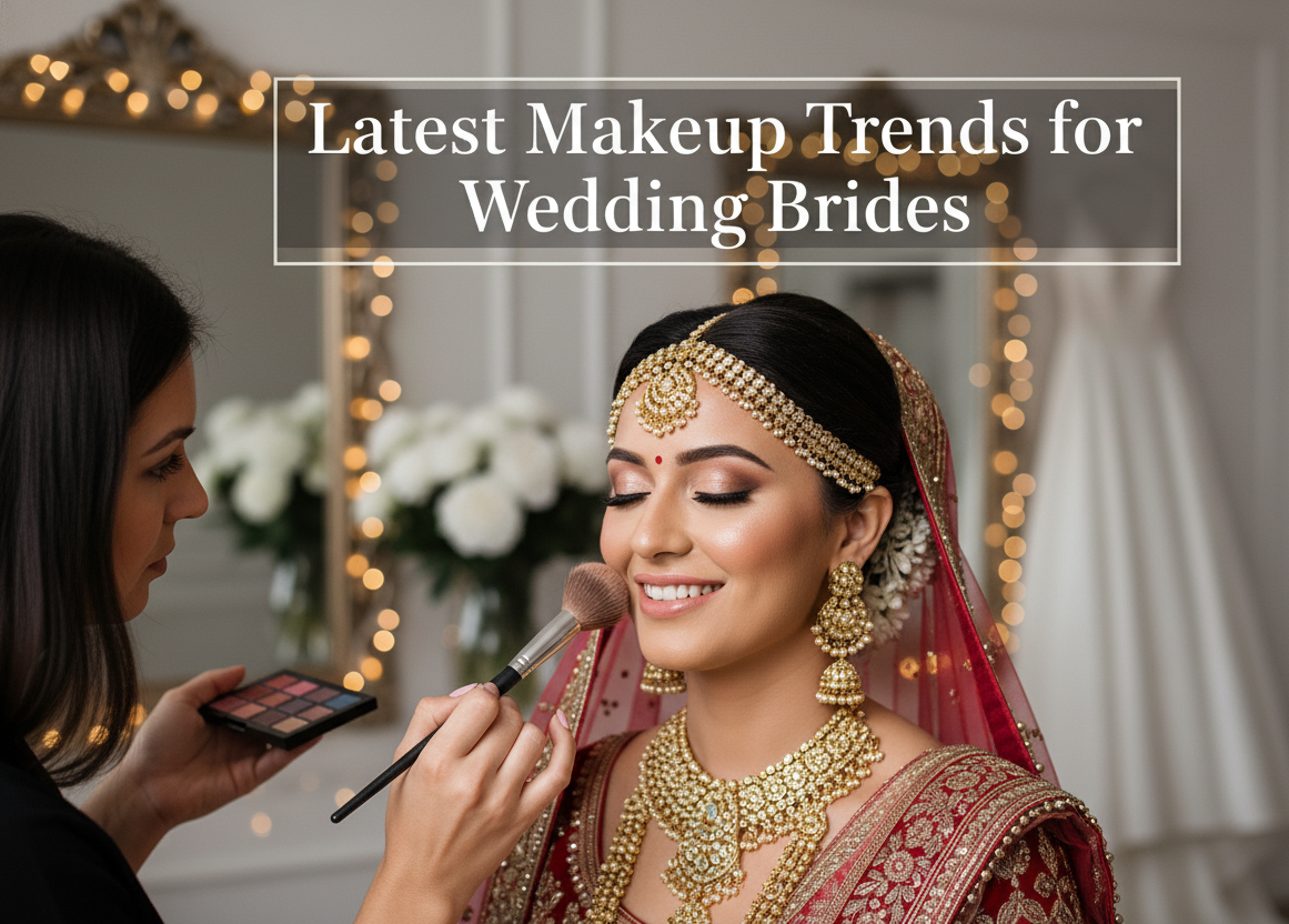 Latest Makeup Trends for Wedding Brides