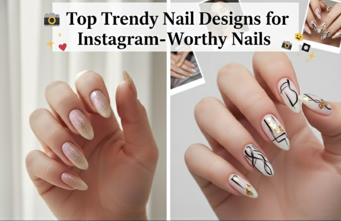 Top Trendy Nail Designs for Instagram-Worthy Nails