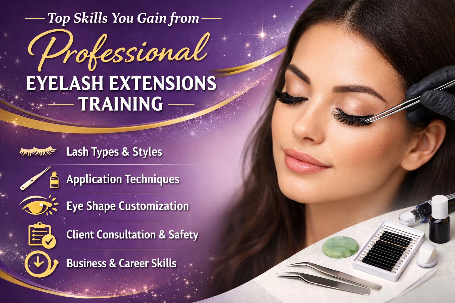 Professional Eyelash Extensions Training